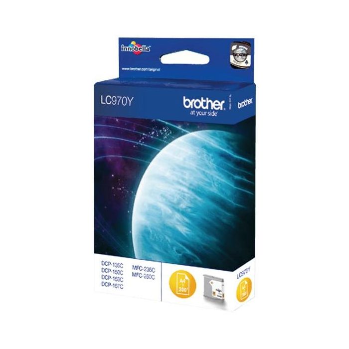 BROTHER Cartucho tinta Amarillo MFC/DCP-135/150C/235C/260C (300 pag.) 1