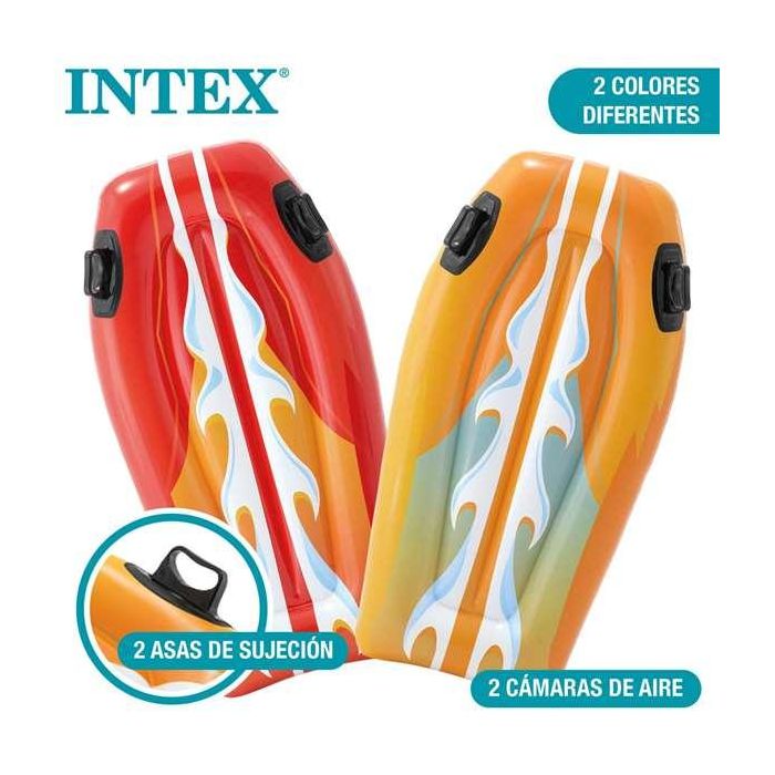 Tabla surf hinchable con asas joy rider 112x62 cm - modelos surtidos 1