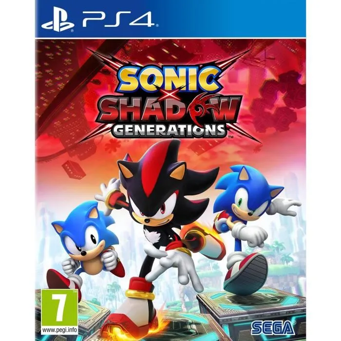 Sega Sonic X Shadow Generations - Juego de PS4 - 5055277054428 0 Sega Sonic X Shadow Generations - Juego de PS4 - 5055277054428 0