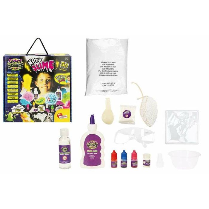 Laboratorio de slime luminoso ¡una aventura con las luces apagadas! Laboratorio de slime luminoso ¡una aventura con las luces apagadas!