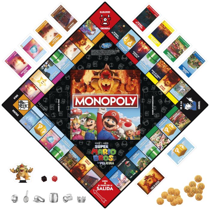 Monopoly Super Mario Movie F6818 Hasbro Gaming 4 Monopoly Super Mario Movie F6818 Hasbro Gaming 4