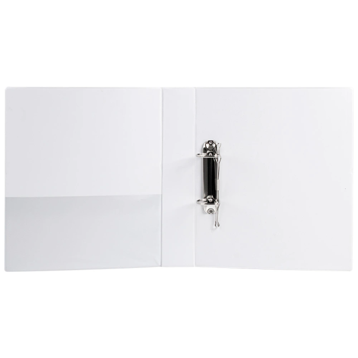 Liderpapel Carpeta Canguro 2 Anillas Mixtas 40mm A4 Plástico Blanco 4