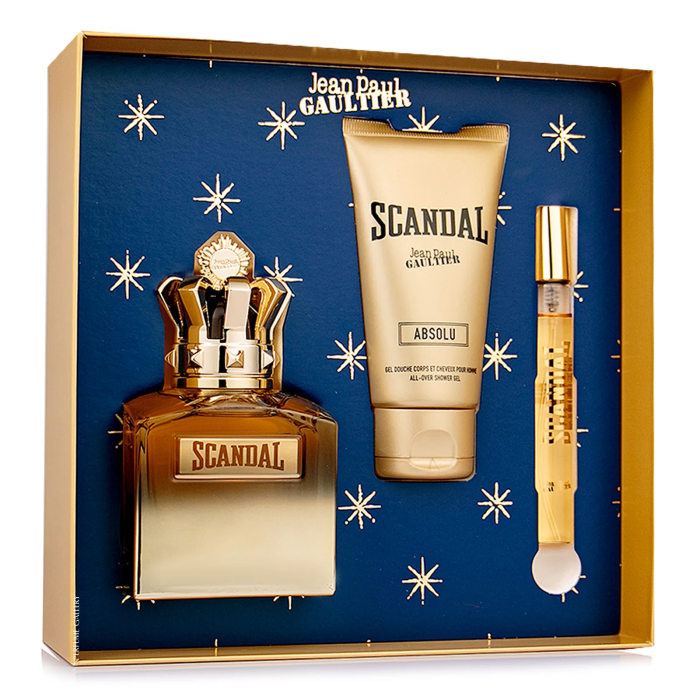 Gaultier, Scandal Him Parfum Concentre 100 Vapo+Gel 75 mL+10 mL