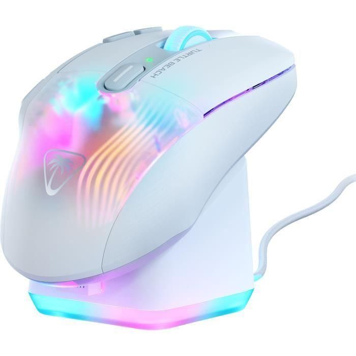 Ratón inalámbrico para juegos - TURTLE BEACH - Kone XP Air - Con estación de carga - Blanco 2 Ratón inalámbrico para juegos - TURTLE BEACH - Kone XP Air - Con estación de carga - Blanco 2