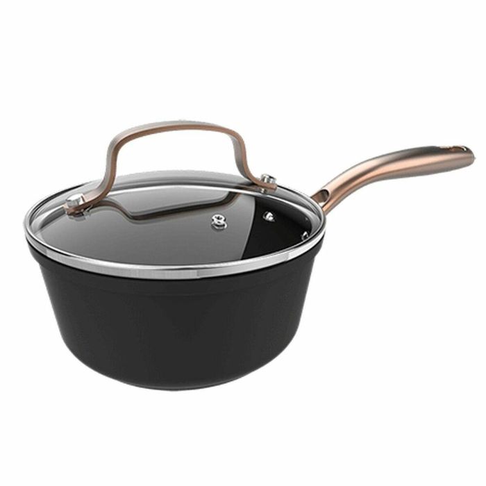 Cecotec Cazo Polka Fantasy 1,3 L Aluminio Forjado Antiadherente Teflon Platinum Plus Sin PFOA Inducción Horno 230°C Negro