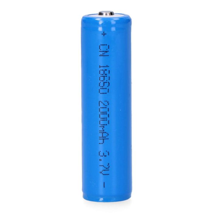 Pila recargable 3,7 voltios 2000mah ø1´85x6´95cm mod 18650 litio 0 Pila recargable 3,7 voltios 2000mah ø1´85x6´95cm mod 18650 litio 0