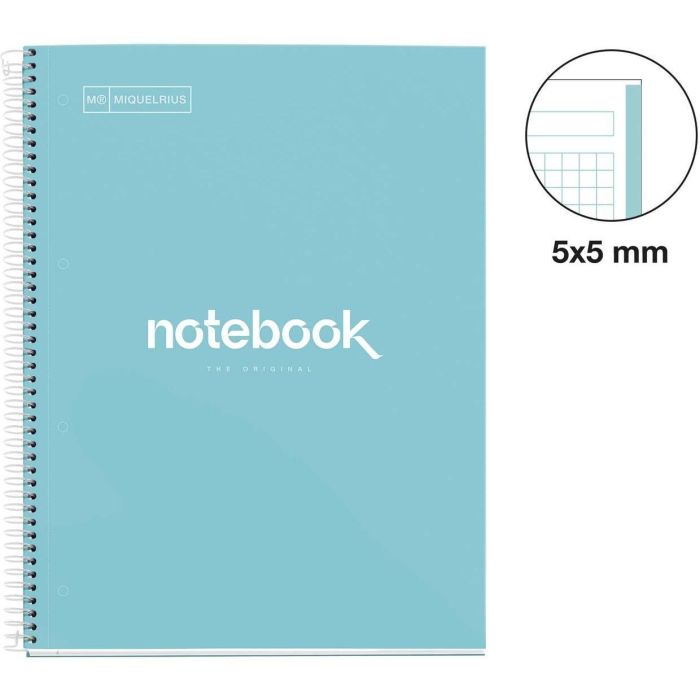 Miquelrius Notizblock HELLBLAU A4 90 Blatt (Speditionsversand) 2 Miquelrius Notizblock HELLBLAU A4 90 Blatt (Speditionsversand) 2