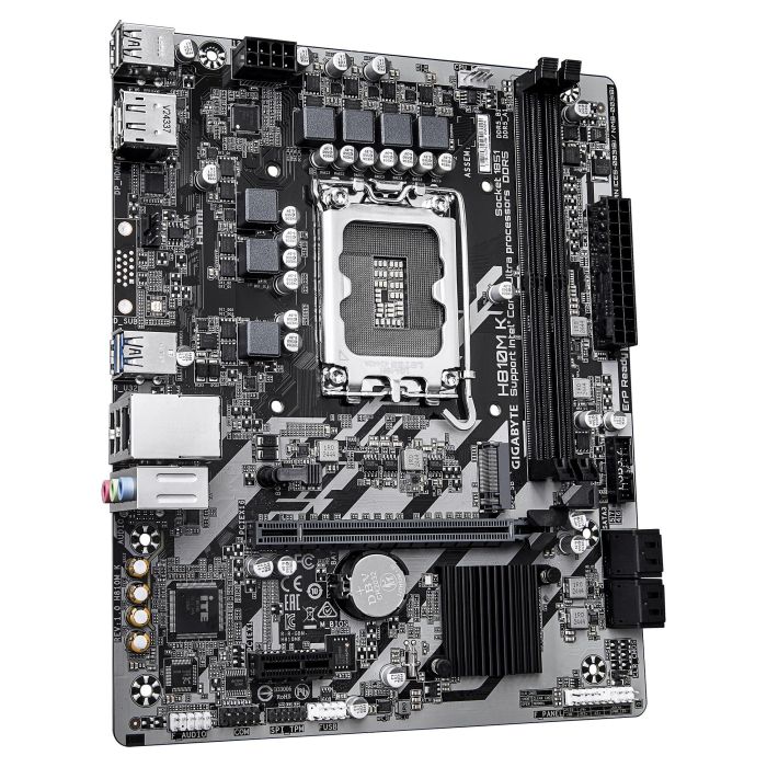 Gigabyte H810M K Socket 1851 DDR5 PCIe 4.0 Micro ATX Placa Base 2