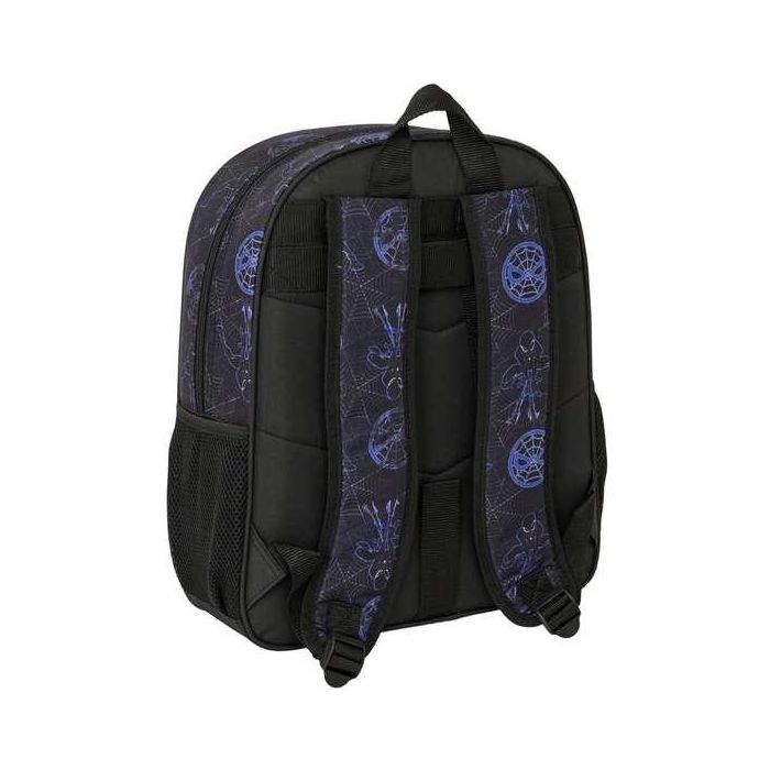 Safta Mochila Junior Adaptable a Carro Spider-Man Attack 380x320x120 mm 1