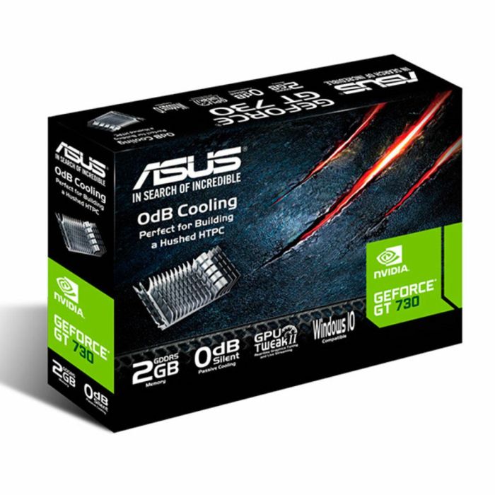 ASUS GT730-SL-2GD5-BRK Tarjeta Gráfica NVIDIA GeForce GT 730 2GB GDDR5 30 ASUS GT730-SL-2GD5-BRK Tarjeta Gráfica NVIDIA GeForce GT 730 2GB GDDR5 30