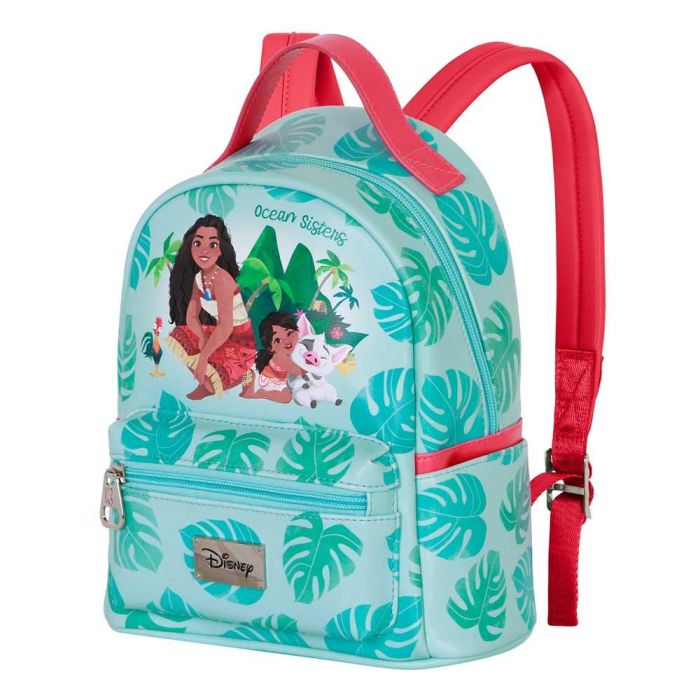 Mochila Heady Pequeña Family Disney Vaiana Azul