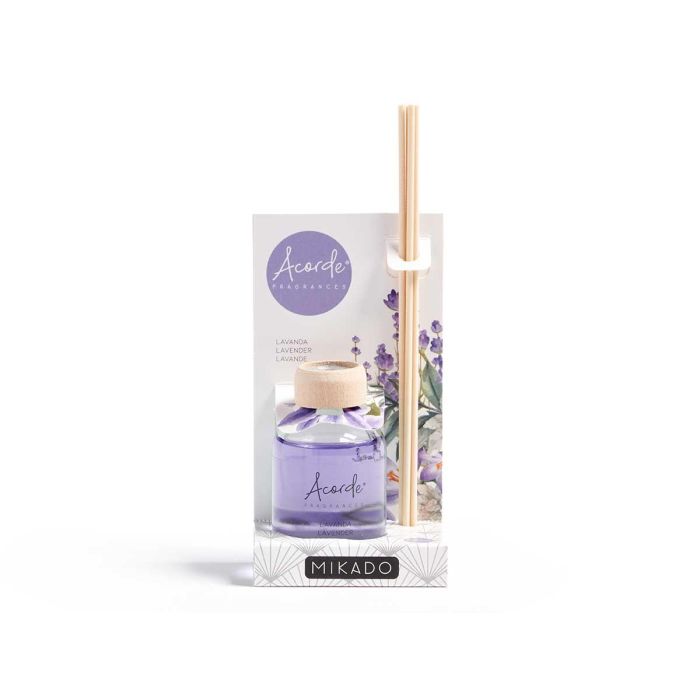 Mikado 50 Ml Con Varilla Lavanda Acorde 7X17CM (12 Unidades) 3 Mikado 50 Ml Con Varilla Lavanda Acorde 7X17CM (12 Unidades) 3