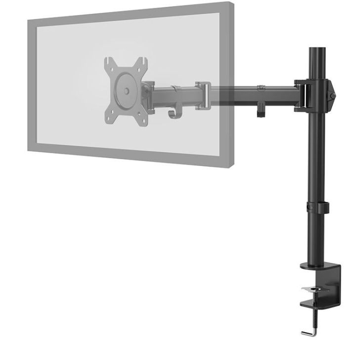Nox Soporte para Monitor 13-27" Compatible VESA 75x75/100x100 mm, hasta 8 kg, Altura Máxima 600 mm, Ajustable 4D, Negro 2 Nox Soporte para Monitor 13-27" Compatible VESA 75x75/100x100 mm, hasta 8 kg, Altura Máxima 600 mm, Ajustable 4D, Negro 2