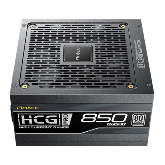 Antec HCG850 PRO HIGH CURRENT GAMER Unidad de Fuente de Alimentación 850W 80 PLUS Platinum ATX 3.1 Negro 1