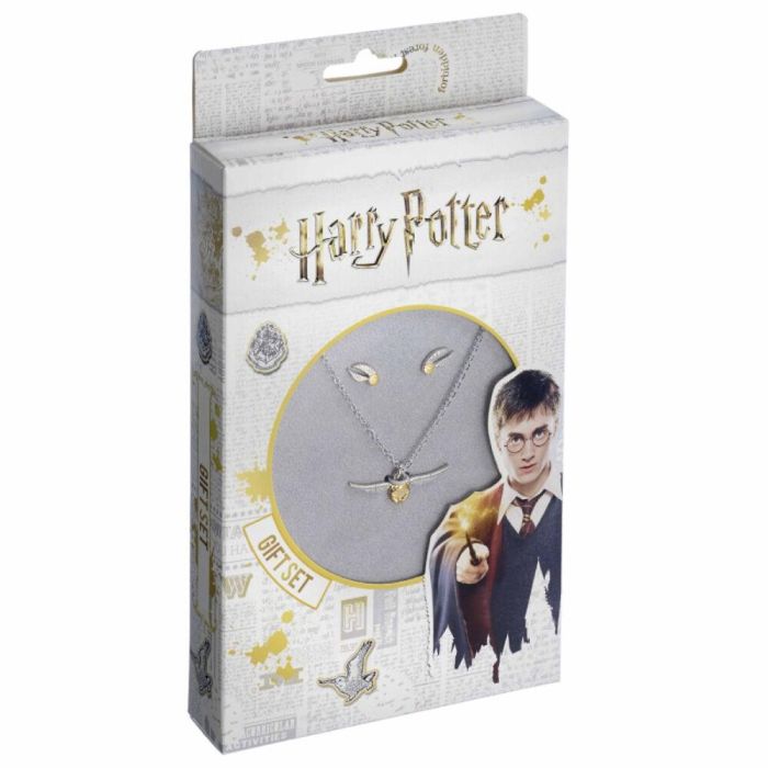 Set colgante + pendientes Golden Snitch Harry Potter 3