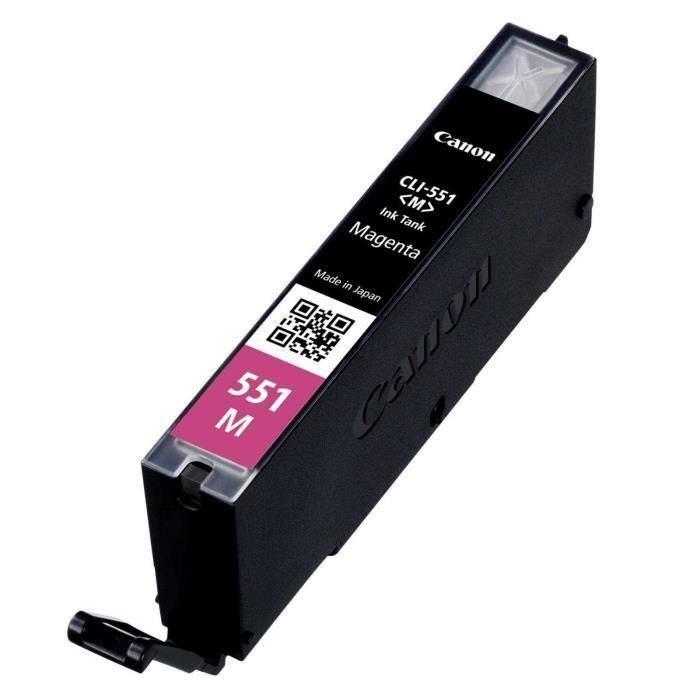 Canon MG-5450/6350 IP7250 Cartucho Magenta CLI-551 1 Canon MG-5450/6350 IP7250 Cartucho Magenta CLI-551 1