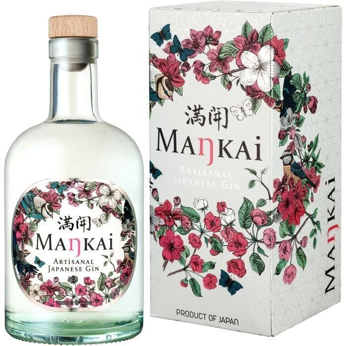 Mankai - Ginebra Artesanal - 70 cl - 43,0% Vol.