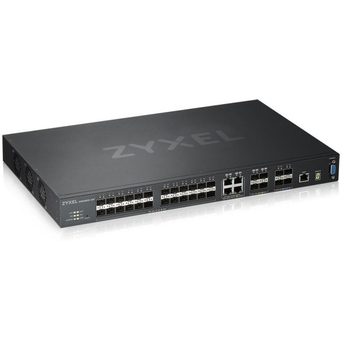 Zyxel XGS4600-32F Switch Gestionado L3 Montaje en Rack 32 Puertos SFP Combo 4 Puertos SFP+ 48 Puertos Totales 1