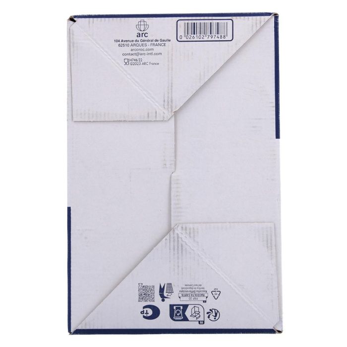 Caja 12 Vasos Bajos Vidrio Shetland Arcoroc 25 cL 3