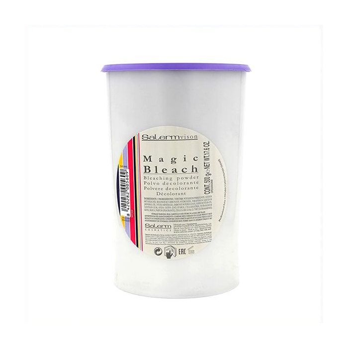 Salerm Deco Magic Bleach 500 Gr - Decolorante en polvo de alto rendimiento
