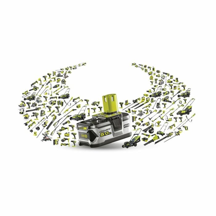 Set de cargador y baterías recargables Ryobi 5133003366 5 Ah 18 V