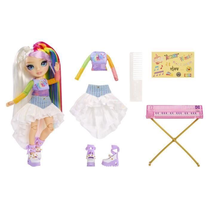 Rainbow High LIT35051565772 Muñecas de moda Jr. Rockband - Amaya 4 Rainbow High LIT35051565772 Muñecas de moda Jr. Rockband - Amaya 4