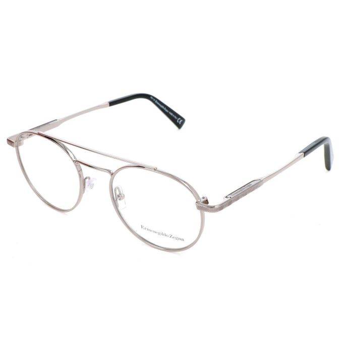 Montura de Gafas Hombre Ermenegildo Zegna EZ5118-14 Gris Ø 50 mm Montura de Gafas Hombre Ermenegildo Zegna EZ5118-14 Gris Ø 50 mm
