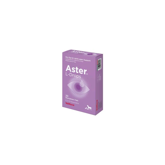 Aster L-Drops 20 Monodosis Solución Oftálmica Estéril con Liposomas y Ácido Hialurónico para Ojo Seco