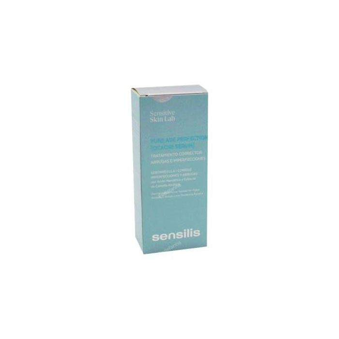Sensilis PURE AGE PERFECT CICACNE SERUM Sérum Antiedad y Antiarrugas con 5% Ácido Mandélico para Piel Grasa, Sensible y Acneica Oil-free 30 ml