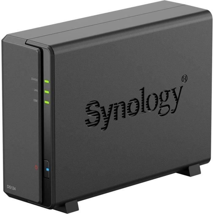 Synology DiskStation DS124 servidor de almacenamiento NAS Escritorio Realtek RTD1619B 1 GB DDR4 DiskStation Manager Negro 1 Synology DiskStation DS124 servidor de almacenamiento NAS Escritorio Realtek RTD1619B 1 GB DDR4 DiskStation Manager Negro 1