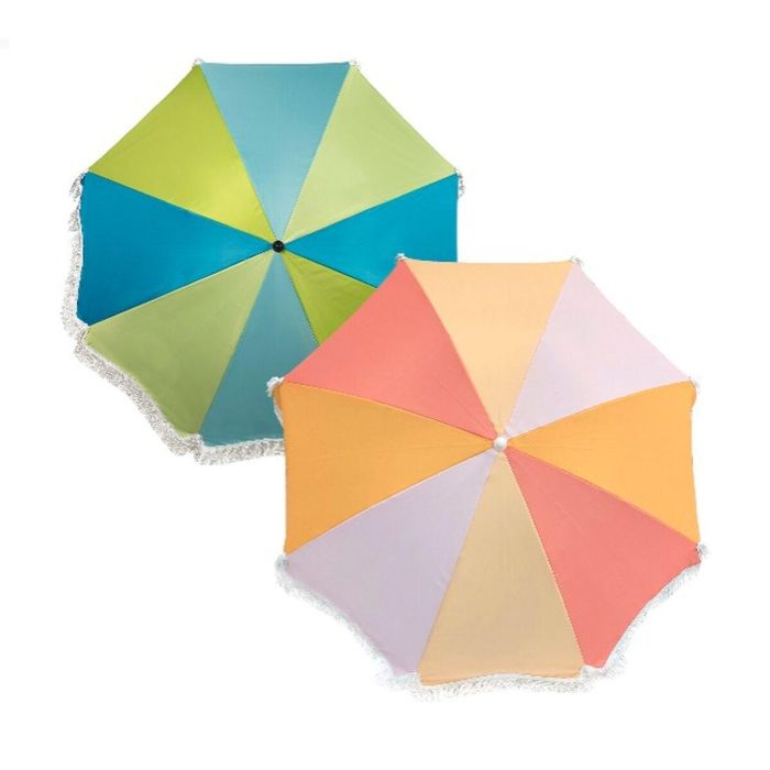 Sombrilla de playa Aktive Multicolor 180 x 187 x 180 cm (4 Unidades) 2 Sombrilla de playa Aktive Multicolor 180 x 187 x 180 cm (4 Unidades) 2