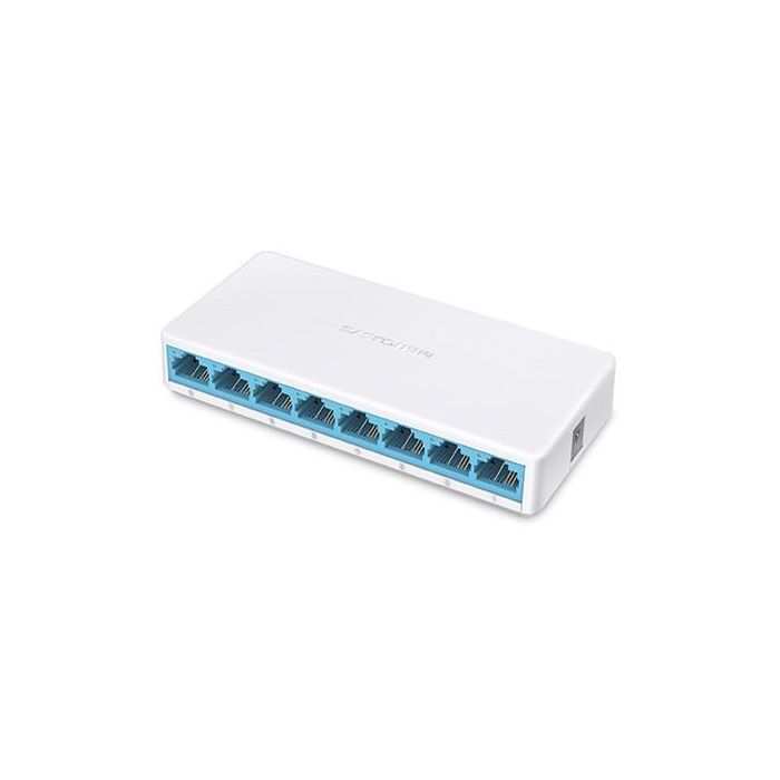 TP-Link MS108 Switch de Escritorio Mercusys 8 Puertos Fast Ethernet 10/100 Mbps