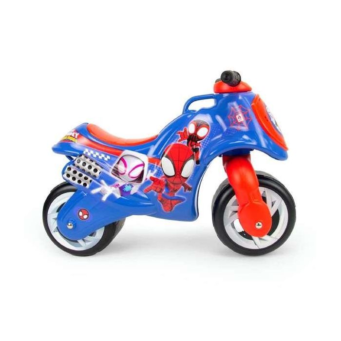 Injusa Correpasillos Moto Neox Spiderman para Niños +18 meses, Material Plástico, Color Azul, 69x27,5x49 cm 1 Injusa Correpasillos Moto Neox Spiderman para Niños +18 meses, Material Plástico, Color Azul, 69x27,5x49 cm 1