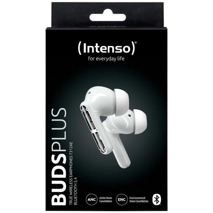 Auriculares con Micrófono INTENSO Buds Plus Auriculares TWS ANC+ENC Negro 1