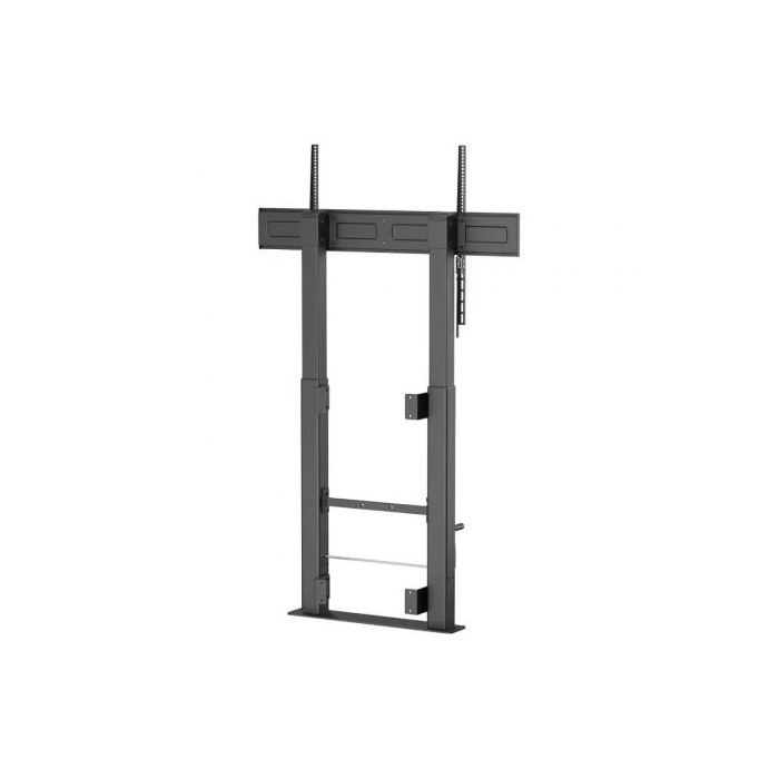 Aisens FWF100E-351 Soporte de Suelo Giratorio Inclinable Nivelable para TV de 60-100" hasta 120kg Negro 2