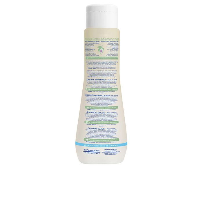 Mustela Champú Suave Bebé para Cabello Fino y Sensible, Desde el Nacimiento, 200 ml 1