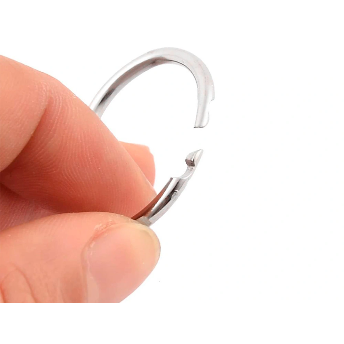 Liderpapel Anilla Bisagra N.2 Niquelada Diámetro 30 mm Caja de 20 Unidades 3 Liderpapel Anilla Bisagra N.2 Niquelada Diámetro 30 mm Caja de 20 Unidades 3