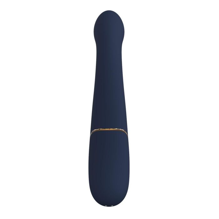 Vibrador Doble Estimulación Dream Toys Goddess Collection Azul 4 Vibrador Doble Estimulación Dream Toys Goddess Collection Azul 4