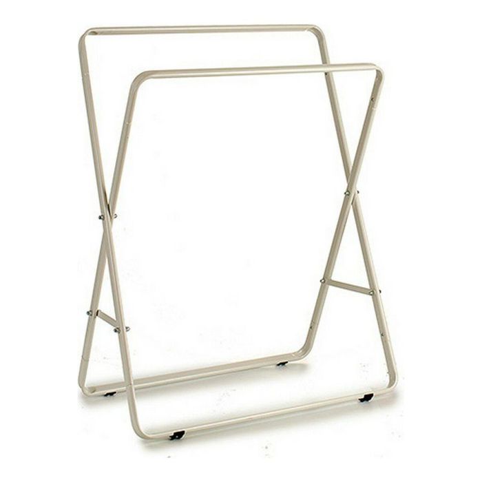 Arte Regal Toallero Doble Rectangular Blanco 35x80x66 cm (6 Unidades)