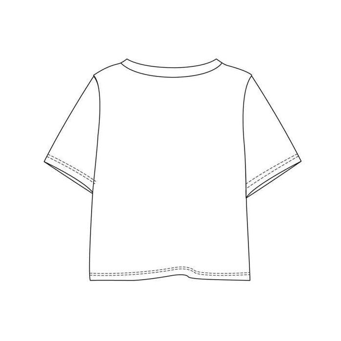 Camiseta corta single jersey hello kitty 5 años 1