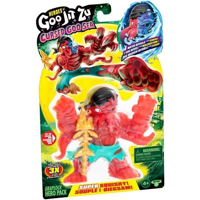 Figura - HÉROES DE GOO JIT ZU - Mar de Goo Maldito - GJZ Graplock - 11 cm 1 Figura - HÉROES DE GOO JIT ZU - Mar de Goo Maldito - GJZ Graplock - 11 cm 1