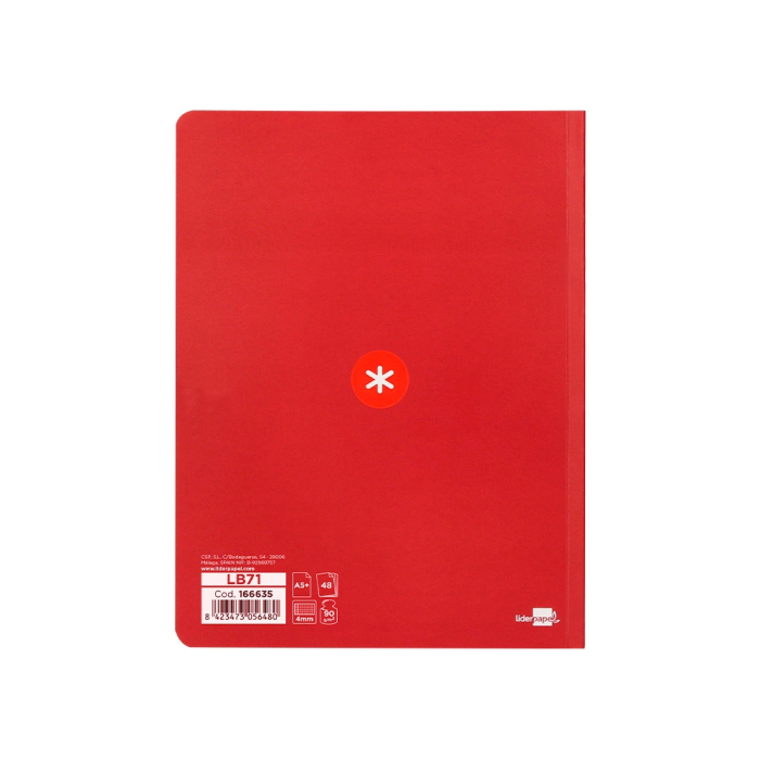 Antartik Libreta A5+ Plus Cosida 48 Hojas 90gr Cuadro 4mm Con Margen 6 Colores Surtidos 7 Antartik Libreta A5+ Plus Cosida 48 Hojas 90gr Cuadro 4mm Con Margen 6 Colores Surtidos 7