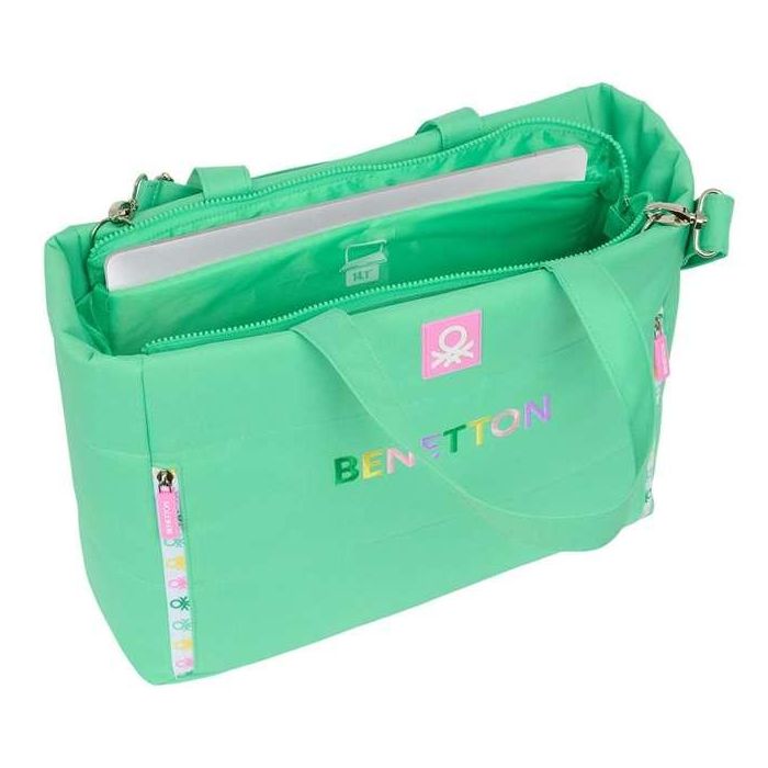 Maletín para Portátil Benetton Mint 40 x 31 x 17 cm 2