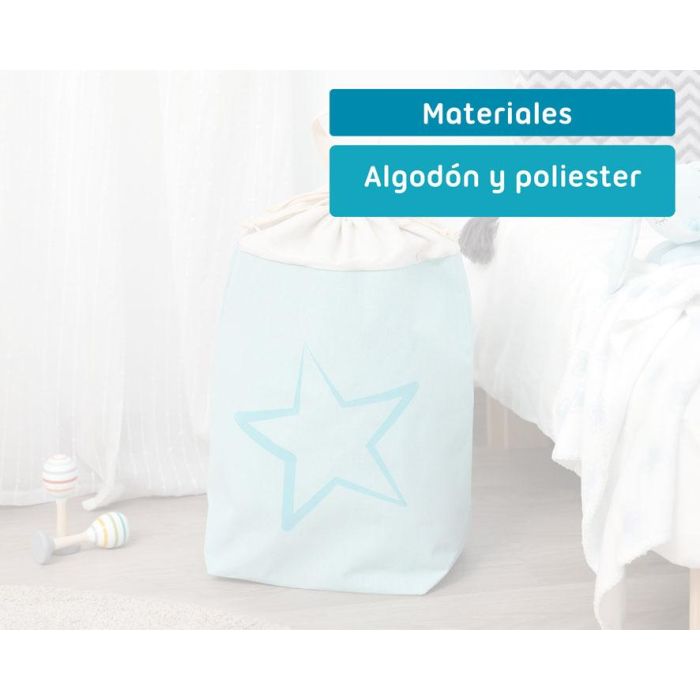 KioKids Saco Organizador Juguetes Bebé +0 Meses Azul - Gran Capacidad Colgable para Habitación Infantil, Colección Soft Nordic 3 KioKids Saco Organizador Juguetes Bebé +0 Meses Azul - Gran Capacidad Colgable para Habitación Infantil, Colección Soft Nordic 3