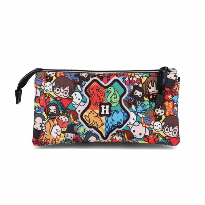 Estuche Portatodo Triple HS Accio Harry Potter Multicolor 2 Estuche Portatodo Triple HS Accio Harry Potter Multicolor 2