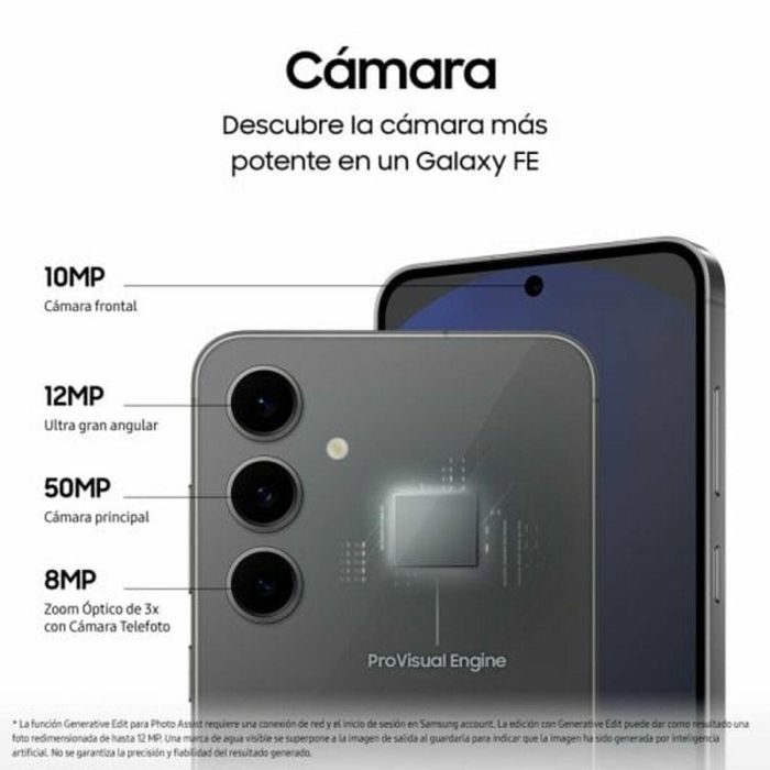 Smartphone Samsung Galaxy S24 FE 5G 6,7" 8 GB RAM 256 GB Verde 3 Smartphone Samsung Galaxy S24 FE 5G 6,7" 8 GB RAM 256 GB Verde 3