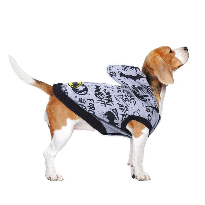 Sudadera para perro m cotton brushed batman talla m 6