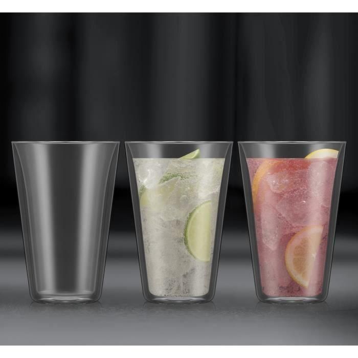 BODUM CANTEEN Juego de 6 vasos de doble pared 0.4 l Transparente 4 BODUM CANTEEN Juego de 6 vasos de doble pared 0.4 l Transparente 4