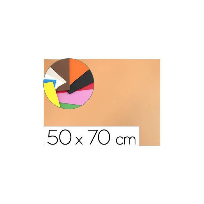 Goma Eva Liderpapel 50x70 cm 60 gr-M2 Espesor 1.5 mm Piel 10 unidades