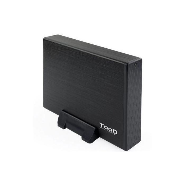 TooQ TQE-3527B Caja Externa para Disco Duro 3.5" USB 3.1 Gen 1 (5Gbps) SATA I/II/III 8TB UASP Negro Aluminio TooQ TQE-3527B Caja Externa para Disco Duro 3.5" USB 3.1 Gen 1 (5Gbps) SATA I/II/III 8TB UASP Negro Aluminio